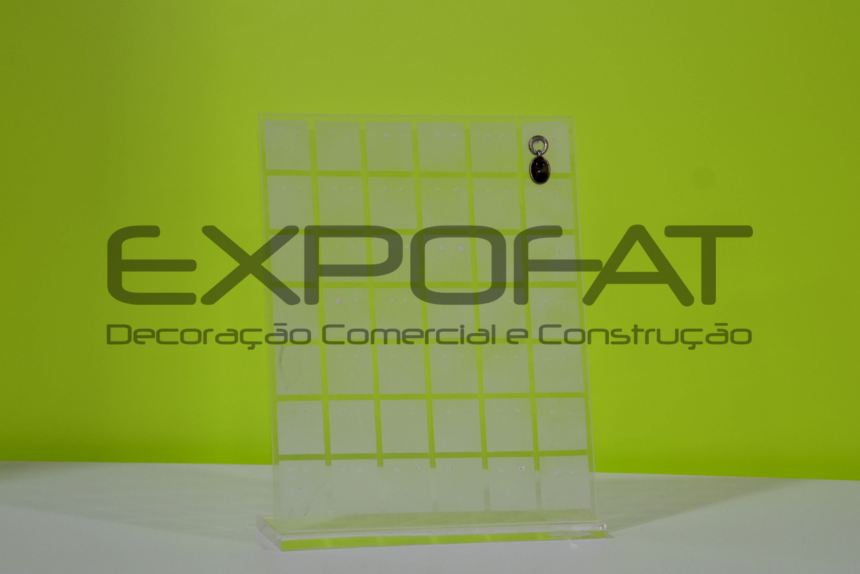 Expositor acrílico para brincos