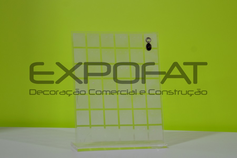 Expositor acrílico para brincos