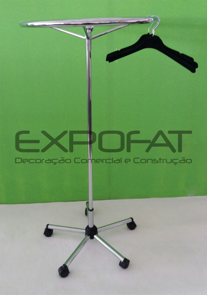 Expositor simples redondo