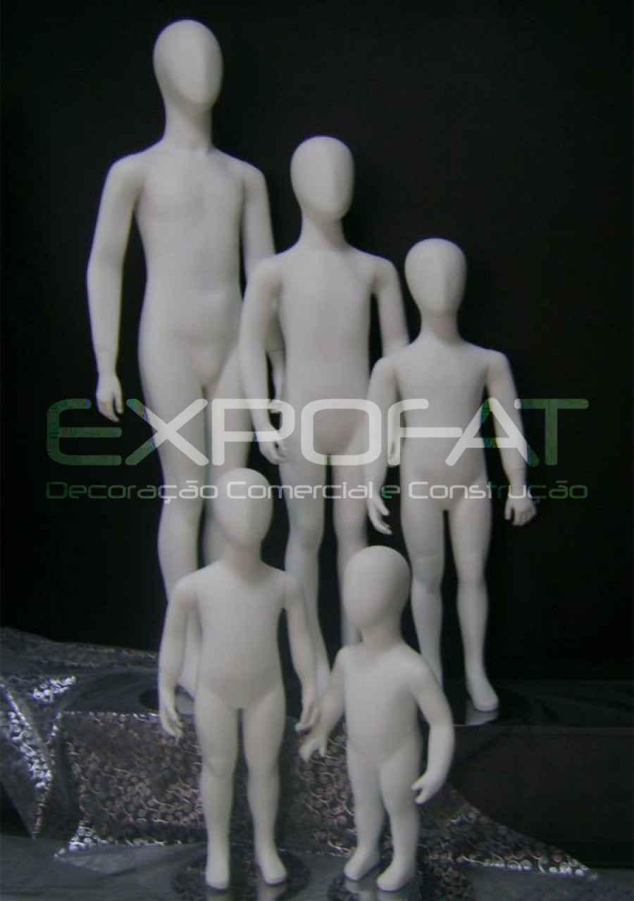 Manequins de criança abstracto
